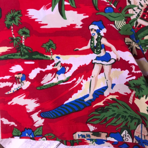 KALAHEO Hawaiian Shirt Christmas Aloha Wear Sz XXL - Picture 6 of 8